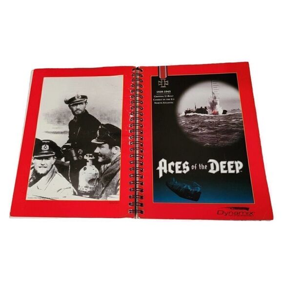 Vintage ACES of the DEEP PC Game 3.5" Disks MS-DOS 5.0 Dynamix Big Box - Picture 6 of 6